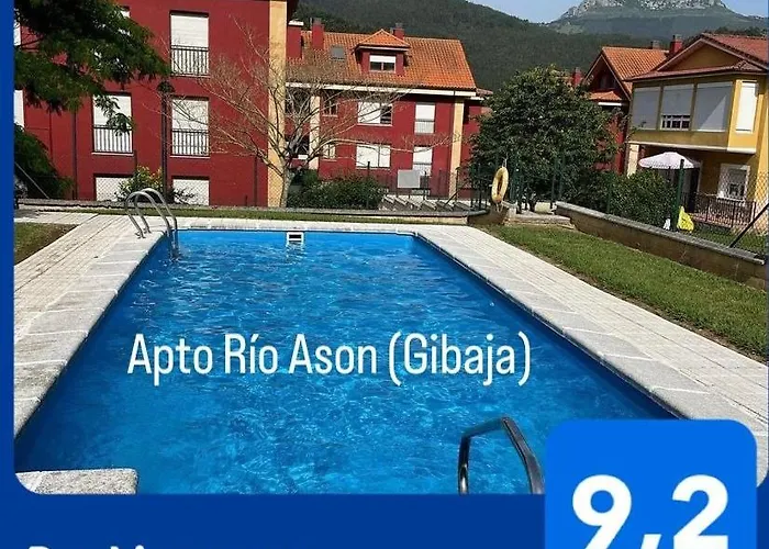 Río Asón: Tranquilo Retiro Con Piscina Y Wi-fi Apartment Gibaja